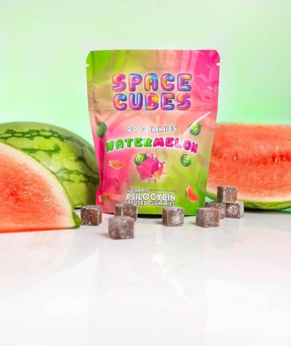 Space Cubes  20 Gummies Watermelon