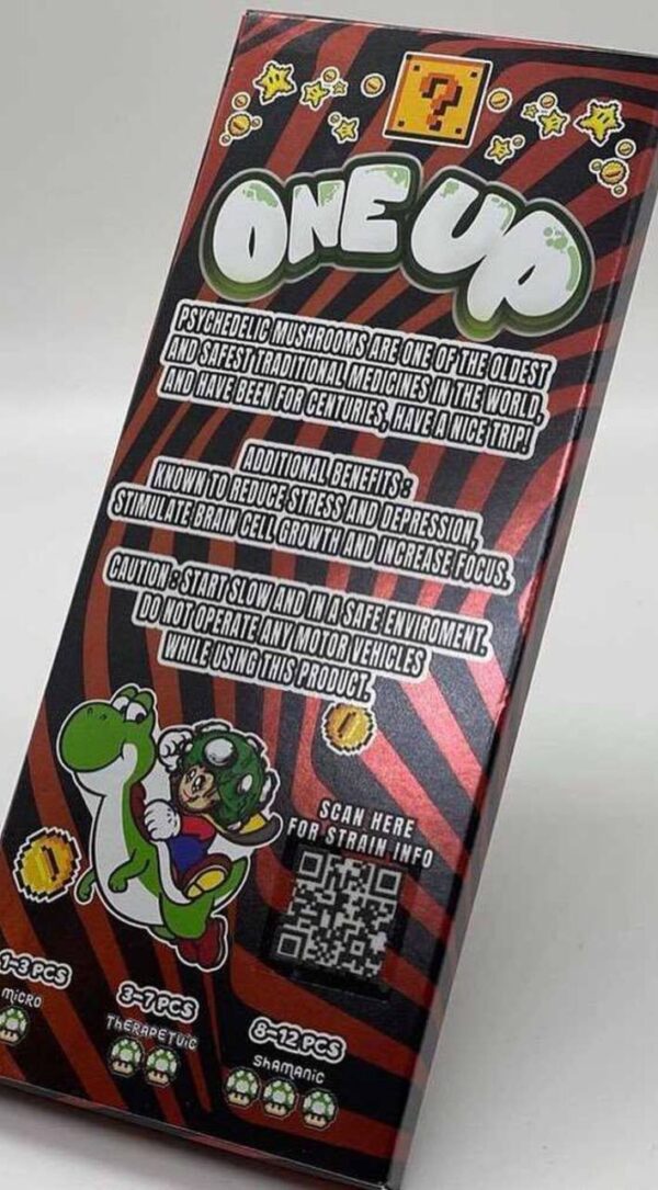 Shroom chocolate bars ( one up) 3.5g Raspberry Dark Chocolate - Image 2