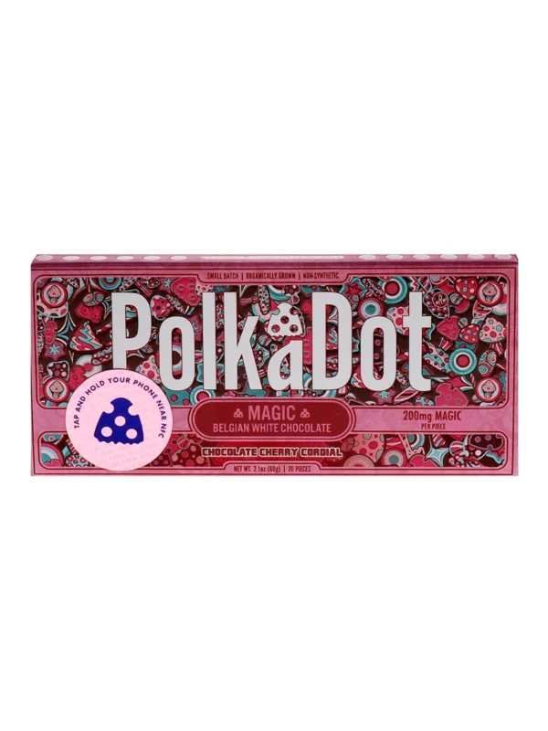 Chocolate Cherry Cordial PolkaDot Chocolate Bar