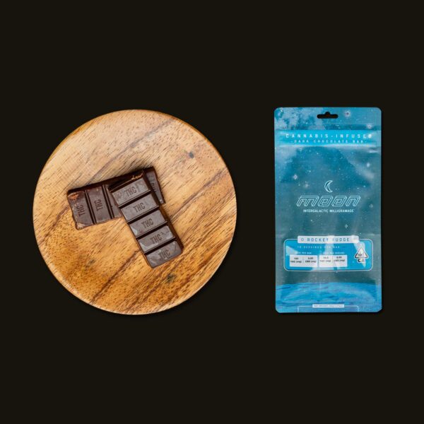 Rocket Fudge Moon Bars – 100mg THC | Hybrid Buy Now! - Image 5