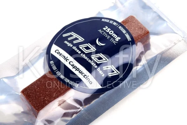 Cosmic Cappuccino Moon bar 100mg | 250mg THC Moon Chocolate Bar  – Buy Now! - Image 5