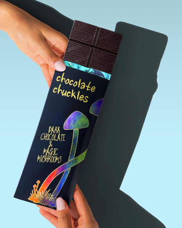 Chocolate Chuckles – Psilocybin Mushroom Chocolate Bar 3.5g