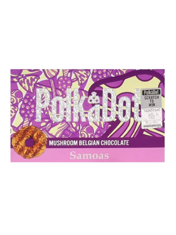 Samoas PolkaDot Magic Mushroom Belgian Chocolate