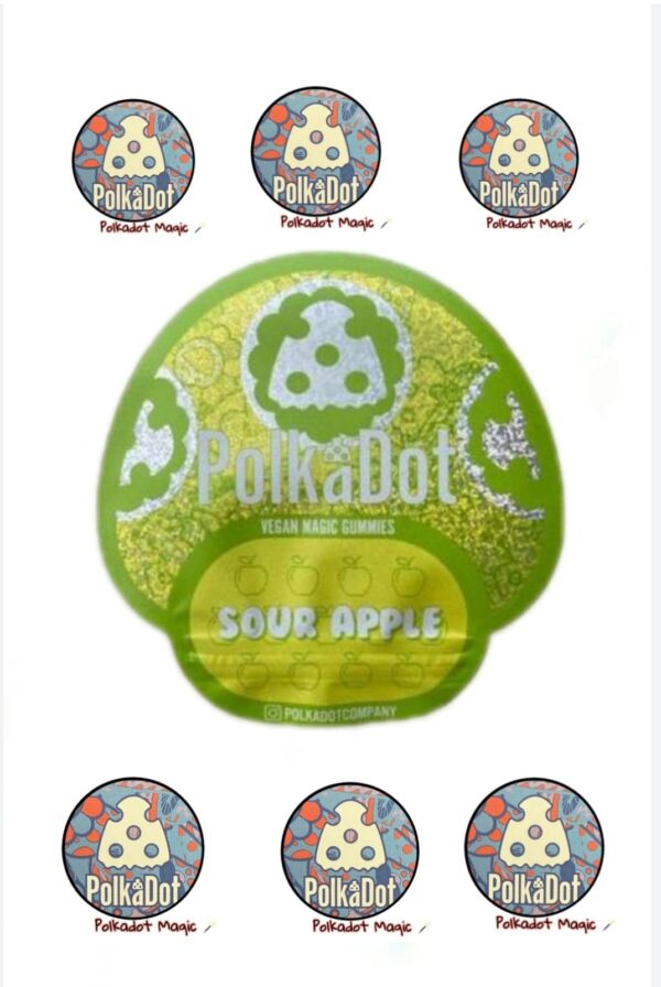 Polkadot Sour Apple Gummies