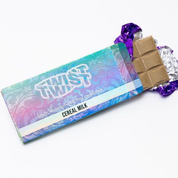 Twist Mushroom Chocolate Bar