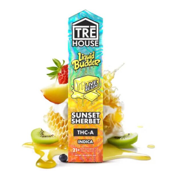 Tre House THCA Liquid Budder Disposable - Sunset Sherbert